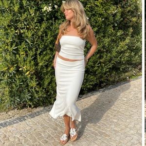 Midi tube skirt sugar